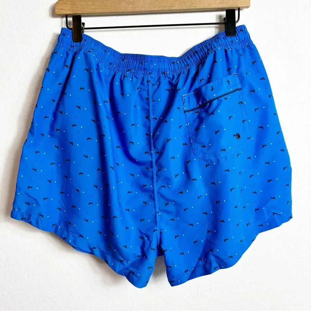 FORBEMK MEN'S SWIM TRUNKS QUICK DRY BEACH SHORTS WITH POCKETS AND MESH LINING XL